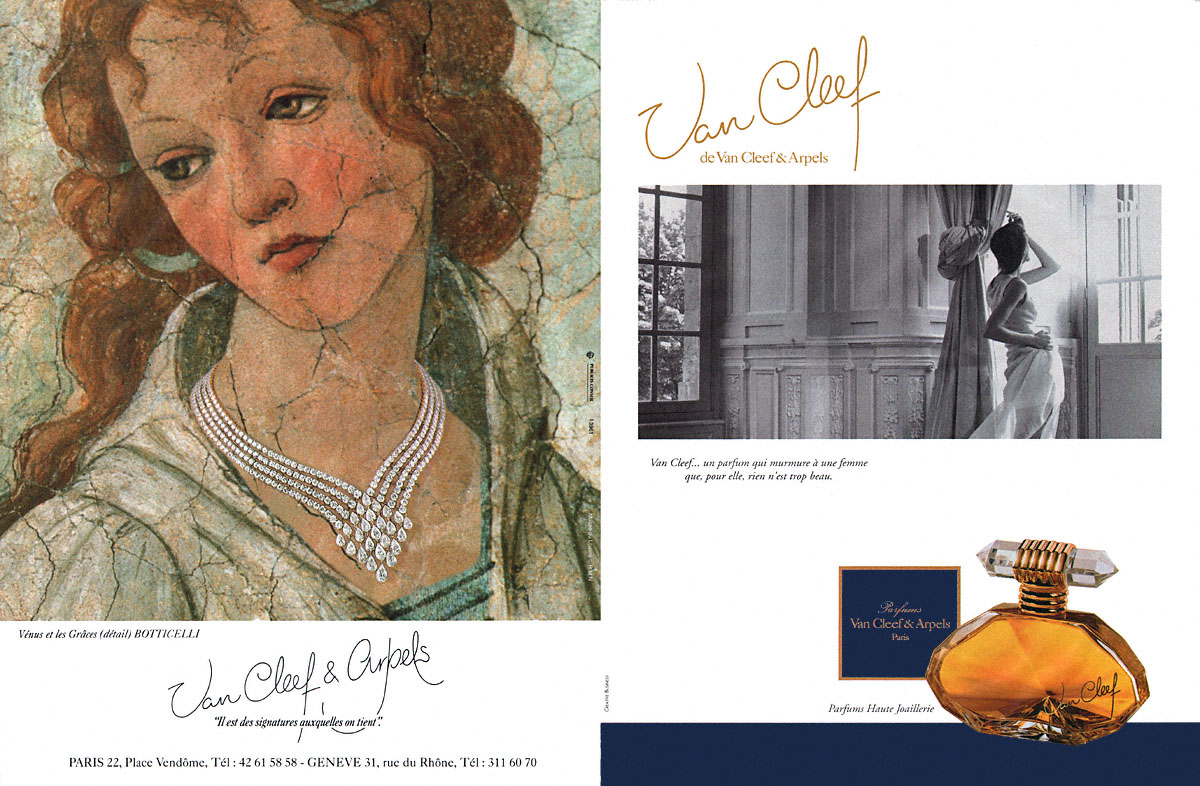 Publicité Van Cleef 1994